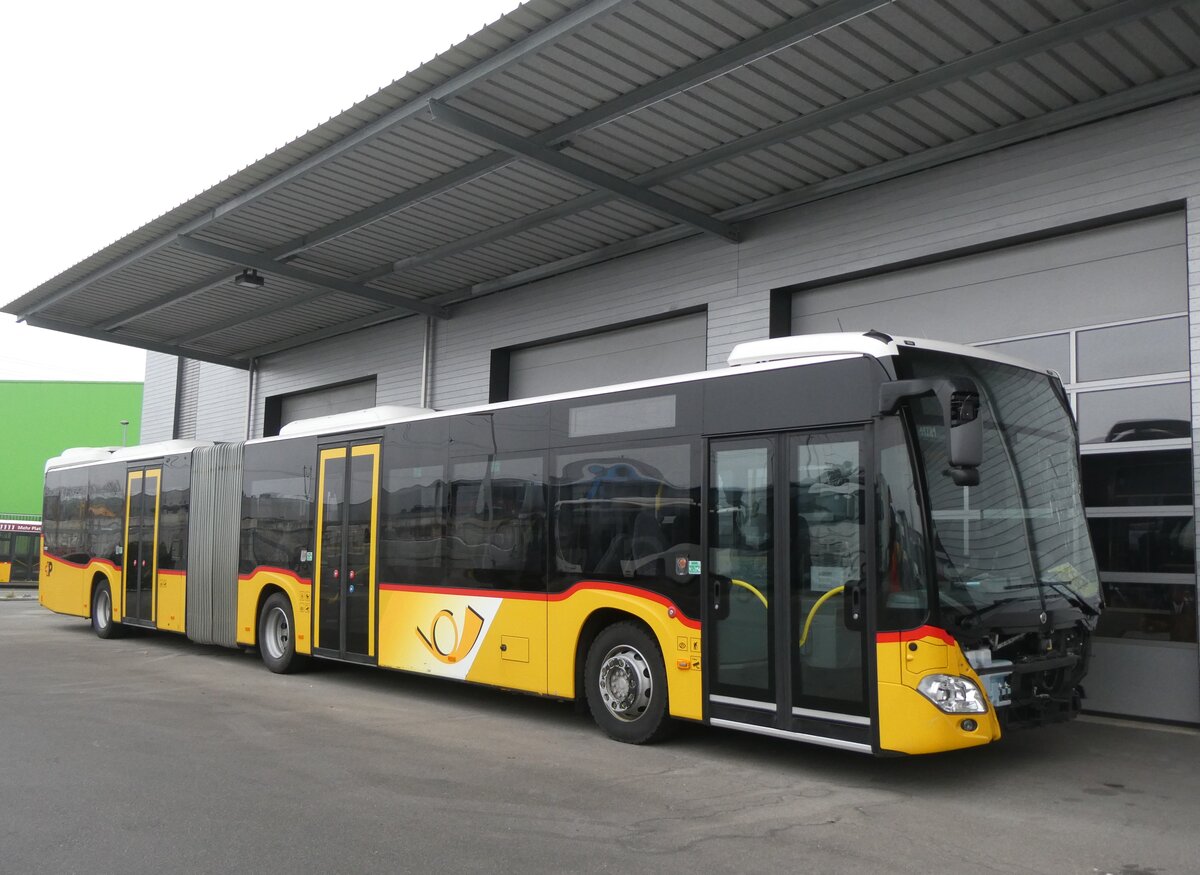 (271'334) - CarPostal Ouest - VD 578'161/PID 11'781 - Mercedes am 19. Januar 2025 in Kerzers, Interbus