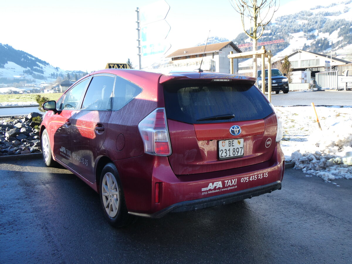 (271'500) - AFA Adelboden - Nr. 188/BE 231'897 - Toyota am 29. Januar 2025 in Frutigen, Garage