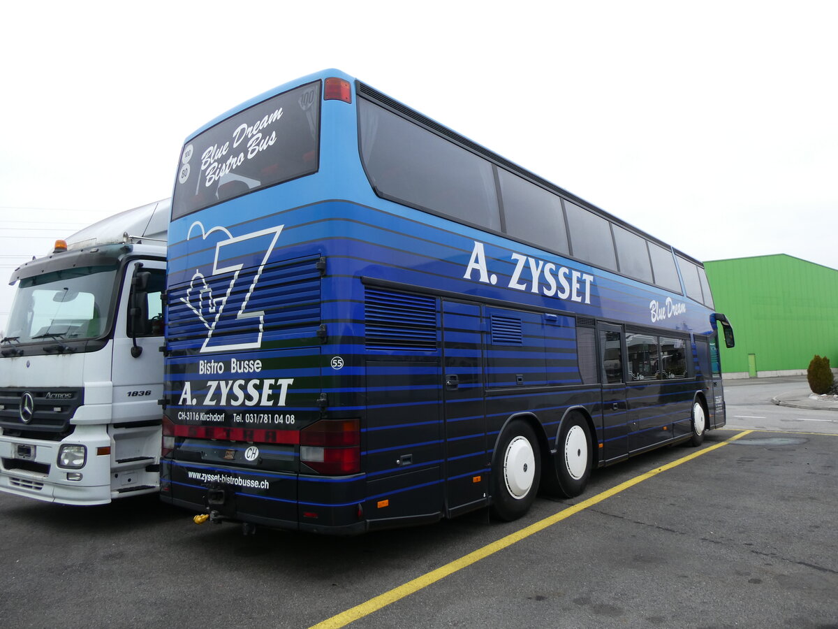 (271'523) - Zysset, Kirchdorf - Nr. 55 - Setra am 1. Februar 2025 in Kerzers, Interbus