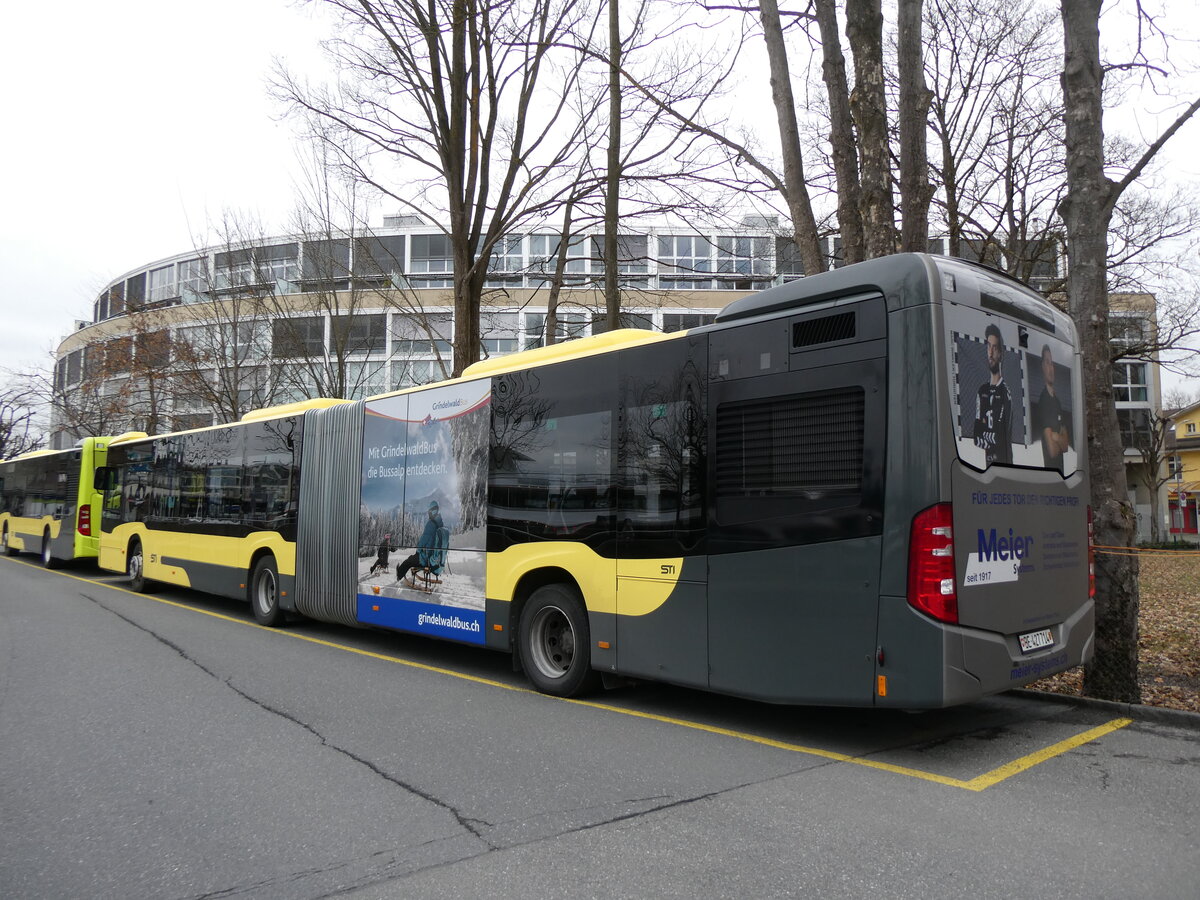 (271'629) - STI Thun - Nr. 714/BE 427'714 - Mercedes am 1. Februar 2025 bei der Schifflndte Thun