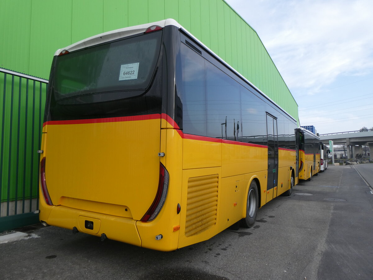 (271'741) - Evquoz, Erde - PID 12'233 - Iveco am 8. Februar 2025 in Kerzers, Interbus