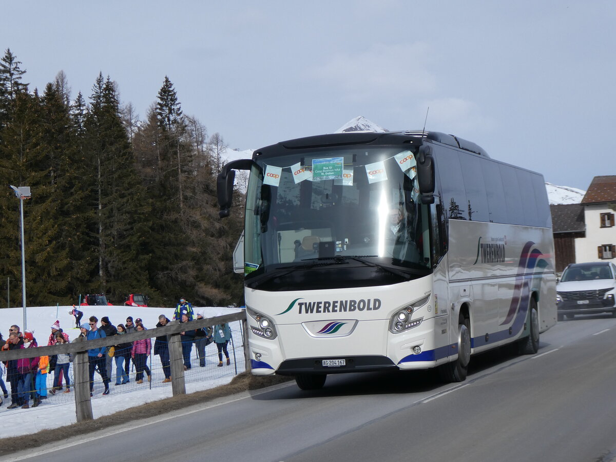 (272'349) - Twerenbold, Baden - Nr. 52/AG 204'167 - VDL am 22. Februar 2025 in Lantsch/Lenz, Biathlon-WM