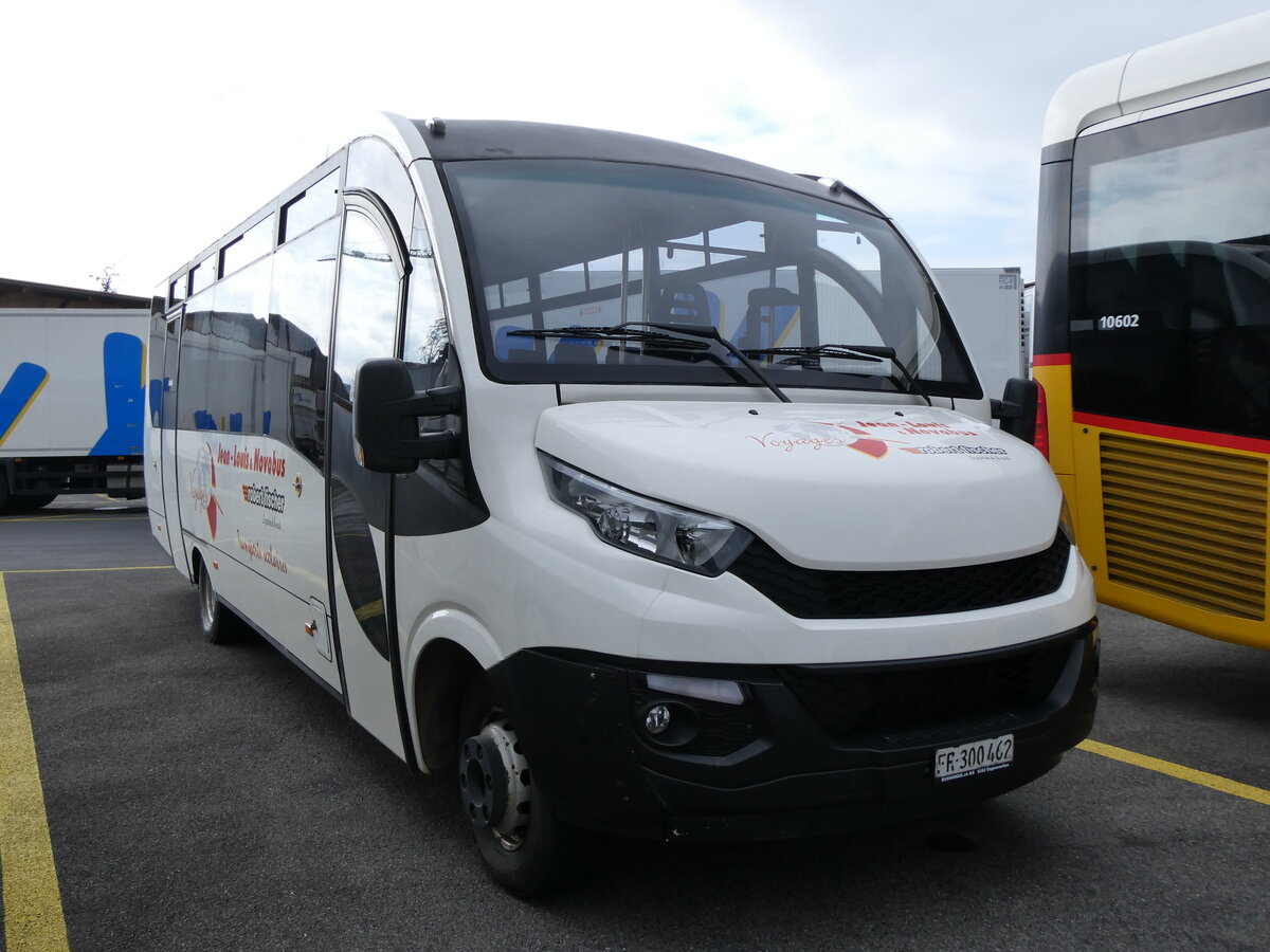 (272'556) - Jean-Louis, Ftigny - FR 300'462 - Iveco/Dyparro am 1. Mrz 2025 in Kerzers, Interbus