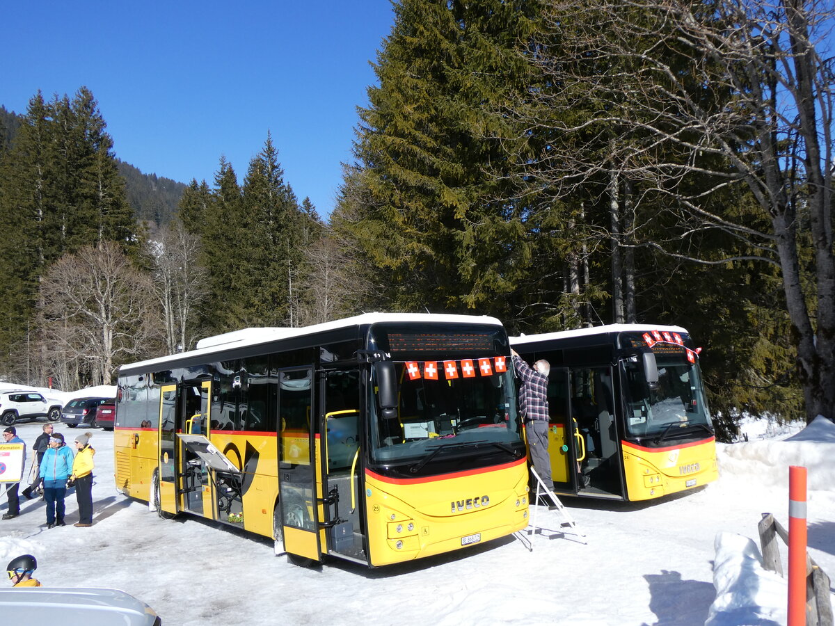 (272'597) - Flck, Brienz - Nr. 25/BE 868'725/PID 11'594 - Iveco am 2. Mrz 2025 auf der Schwarzwaldalp