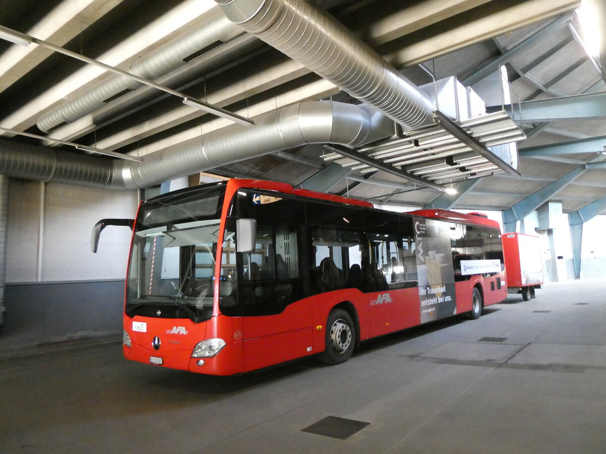 (272'649) - AFA Adelboden - Nr. 97/BE 823'927 - Mercedes am 6. Mrz 2025 in Adelboden, Busstation