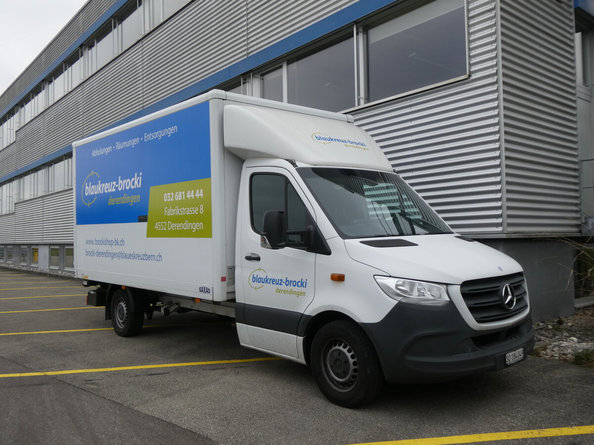 (272'934) - Blaukreuz-Brocki, Derendingen - SO 189'049 - Mercedes am 15. M�rz 2025 in Derendingen