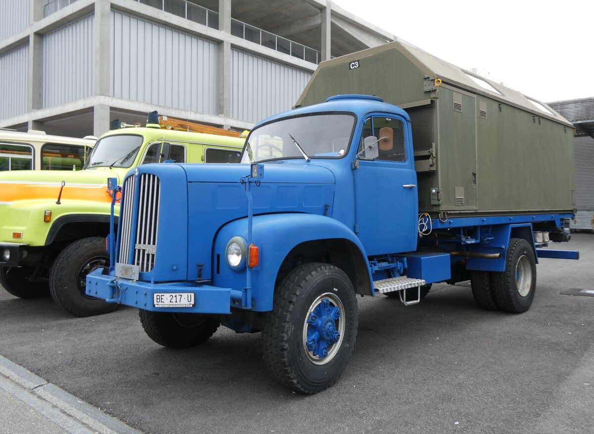 (272'994) - Saurer - BE 217 U - am 15. M�rz 2025 in Derendingen, Enter