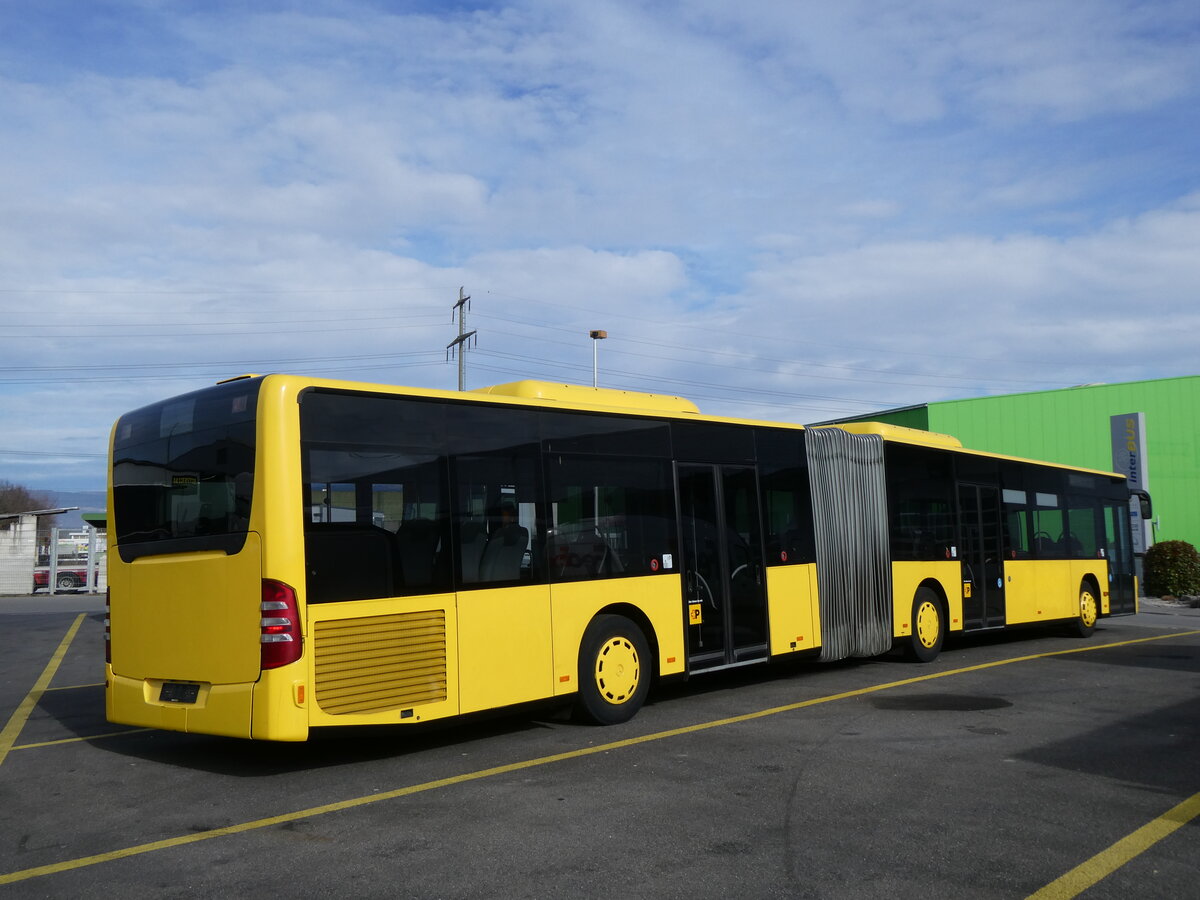(273'124) - PostAuto Nordschweiz - PID 12'419 - Mercedes (ex AAGL Liestal Nr. 98) am 22. Mrz 2025 in Kerzers, Interbus