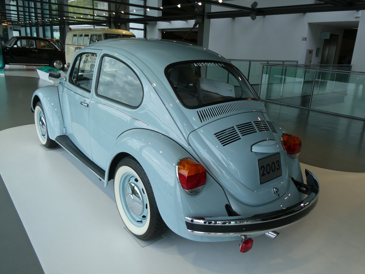(274'900) - VW-K�fer - Jahrgang 2003 - am 7. Mai 2025 in Wolfsburg, Autostadt