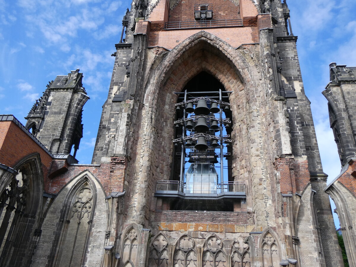 (275'040) - Mahnmal Kirche St. Nikolai (Glockengel�ute) am 8. Mai 2025 in Hamburg