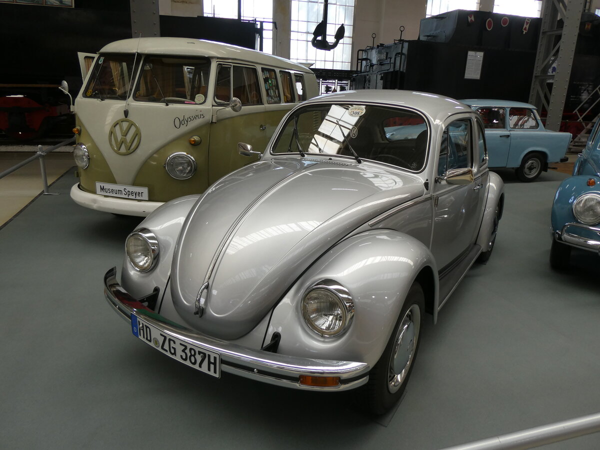(275'475) - VW-K�fer - HD-ZG 387H . am 12. Mai 2025 in Speyer, Technik-Museum