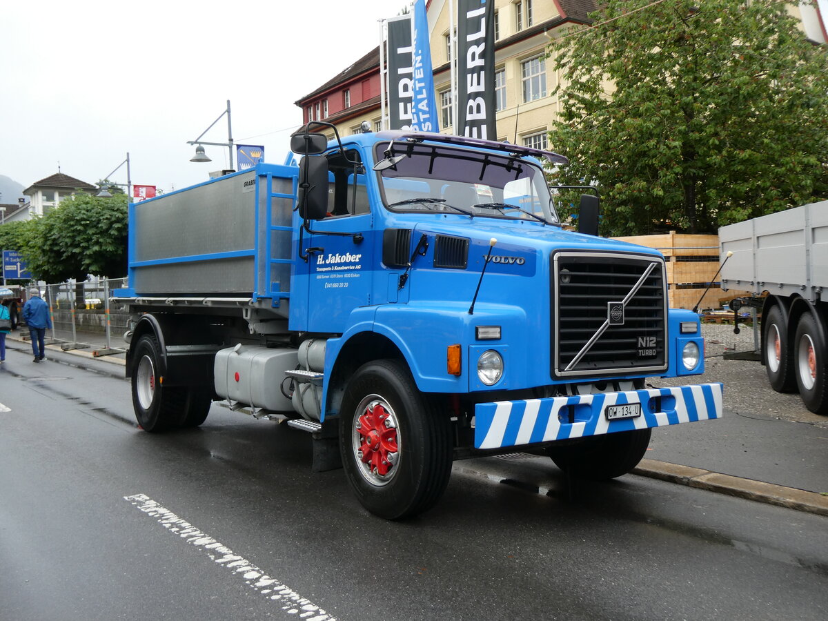(276'361) - Jakober, Sarnen - OW 134 U - Volvo am 7. Juni 2025 in Sarnen, OiO