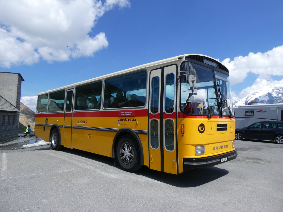 (277'049) - Aus der Schweiz: Gaudenz, Andeer - GR 1866 - Saurer/R&J (ex Mark, Andeer PID 2824; ex PostAuto Graubnden; ex P 24'350) am 19. Juni 2025 auf dem Stilfserjoch