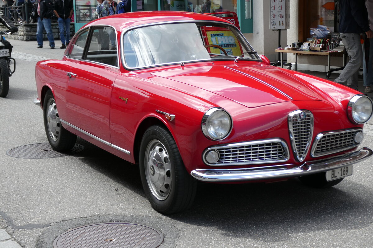(278'163) - Alfa Romeo - BL 169 - am 27. Juli 2025 in Adelboden, Dorfstrasse