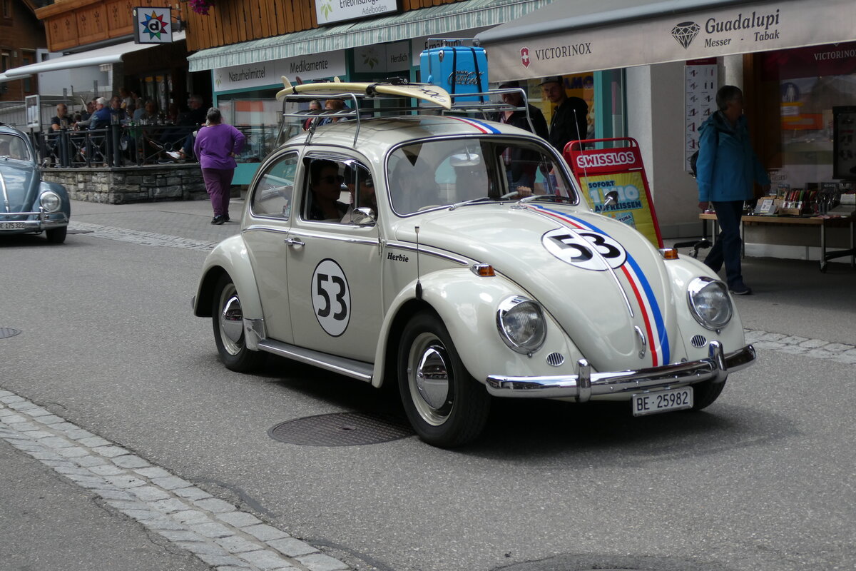 (278'180) - VW-K�fer - BE 25'982 - am 27. Juli 2025 in Adelboden, Dorfstrasse