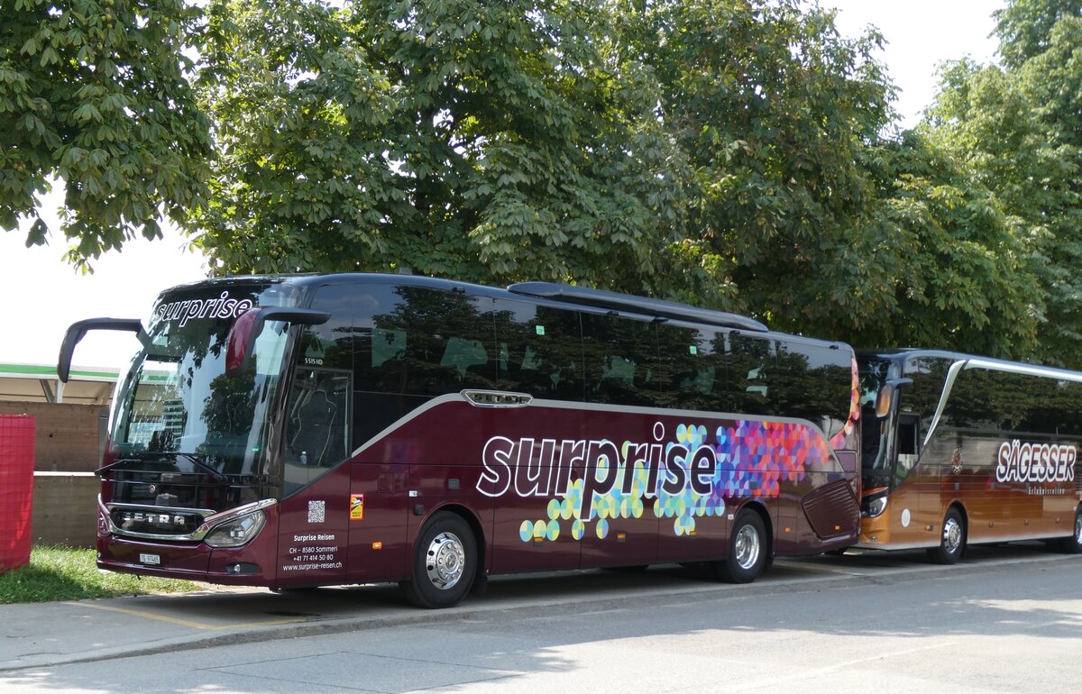 (278'962) - Surprise, Sommeri - TG 97'465 - Setra am 16. August 2025 in Solothurn, Baseltor