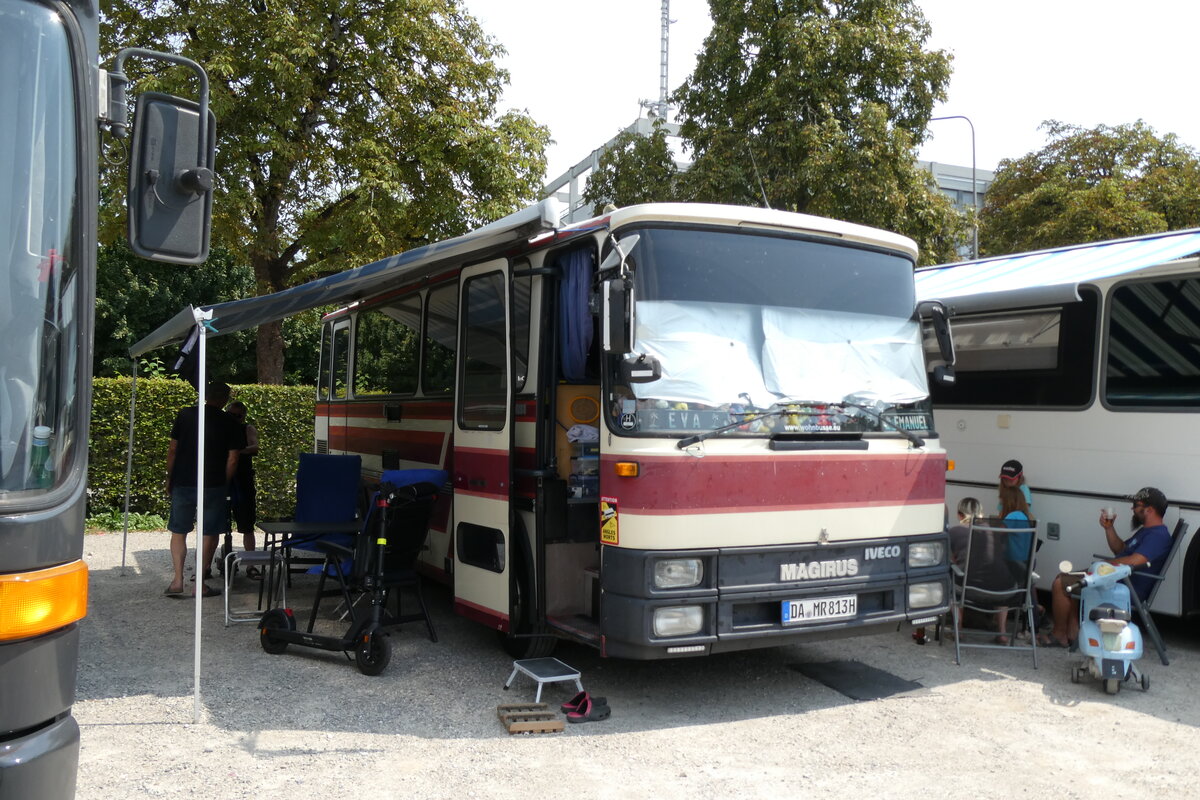 (278'988) - Aus Deutschland: Stbner, Bttelhorn - DA-MR 813H - Magirus-Iveco am 16. August 2025 in Solothurn, Baseltor 