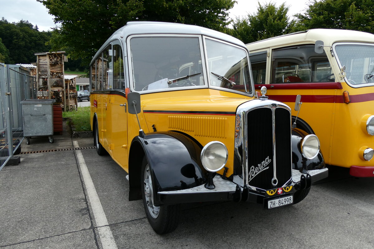 (279'638) - Hurter, Mnchaltdorf - ZH 84'998 - Berna/FHS (ex Volkart, Russikon; ex ASD Aigle; ex P 21'003) am 30. August 2025 in Oberkirch, CAMPUS Sursee