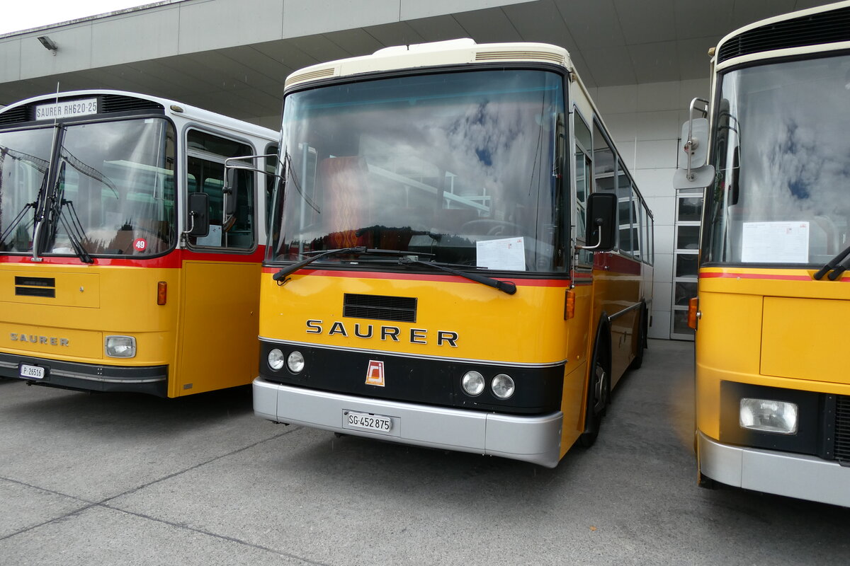 (279'671) - Stolz, Niederbren - SG 452'875 - Saurer/R&J (ex Soltermann, Bichwil; ex Ziegler, Pratteln; ex Tanner, Bubendorf; ex Schnider, Schpfheim) am 30. August 2025 in Oberkirch, CAMPUS Sursee