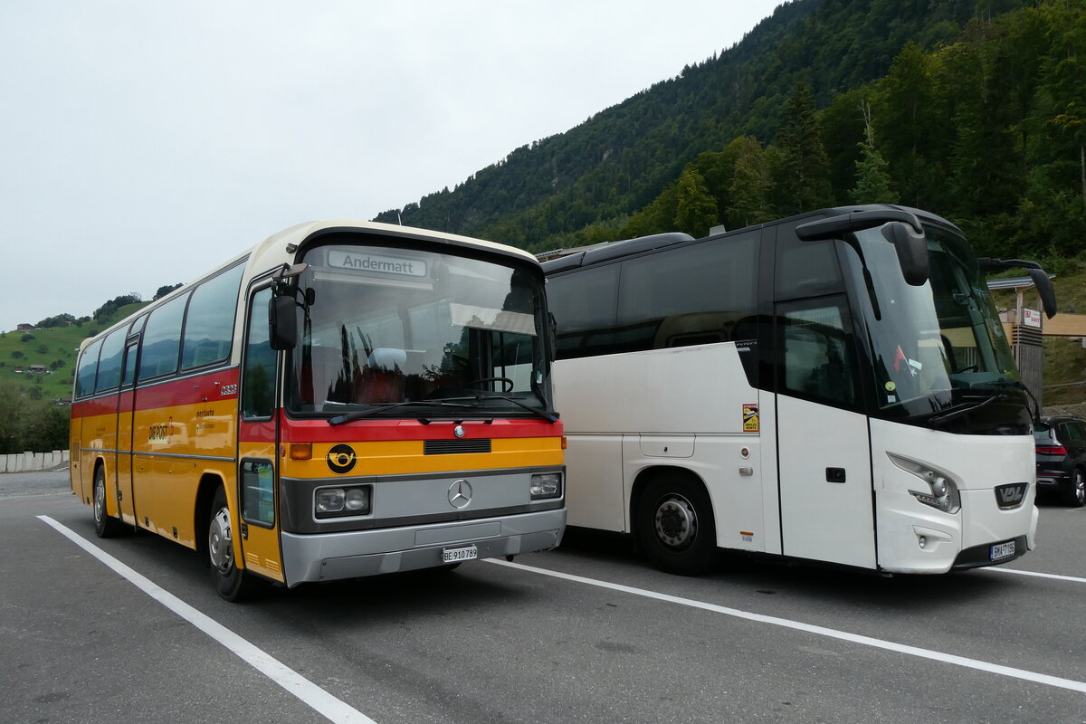 (280'051) - Buzzi, Bern - BE 910'789 - Mercedes (ex Mattli, Wassen/PID 2295) am 8. September 2025 in Giswil, OWI-Land