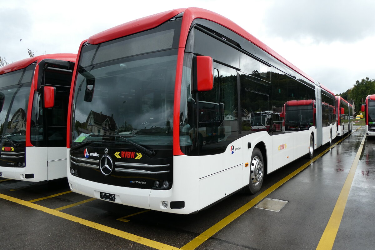 (280'773) - RVBW Wettingen - (145'902) - eMercedes am 27. September 2025 in Winterthur, Daimler Buses (280'773) - RVBW Wettingen - (145'902) - eMercedes am 27. September 2025 in Winterthur, Daimler Buses