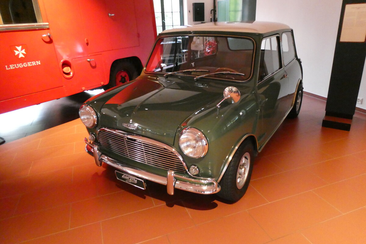 (280'869) - Austin Mini am 2. Oktober 2025 in Safenwil, Emil Frey Classics