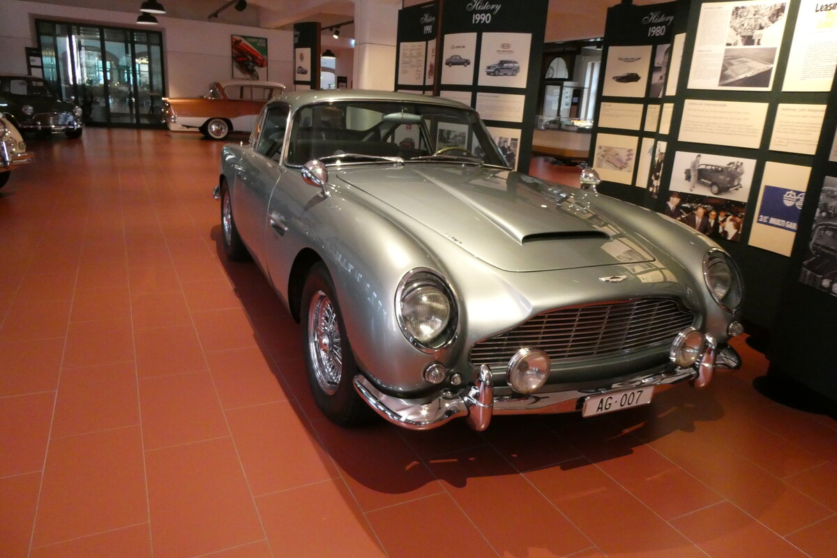 (280'872) - Aston Martin - AG 007 - am 2. Oktober 2025 in Safenwil, Emil Frey Classics