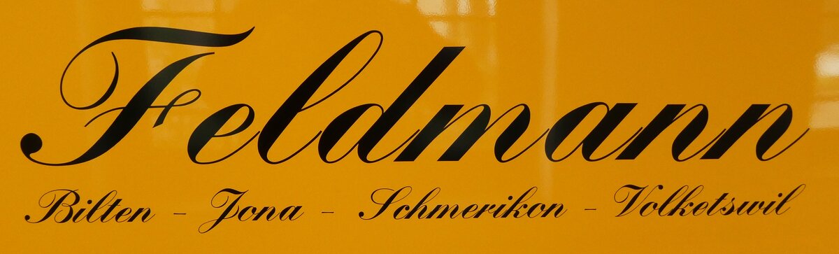 (280'890)  Beschriftung - Feldmann Bilten - Jona - Schmerikon - Volketswil - am 2. Oktober 2025 in Safenwil, Emil Frey Clasics (280'890)  Beschriftung - Feldmann Bilten - Jona - Schmerikon - Volketswil - am 2. Oktober 2025 in Safenwil, Emil Frey Clasics