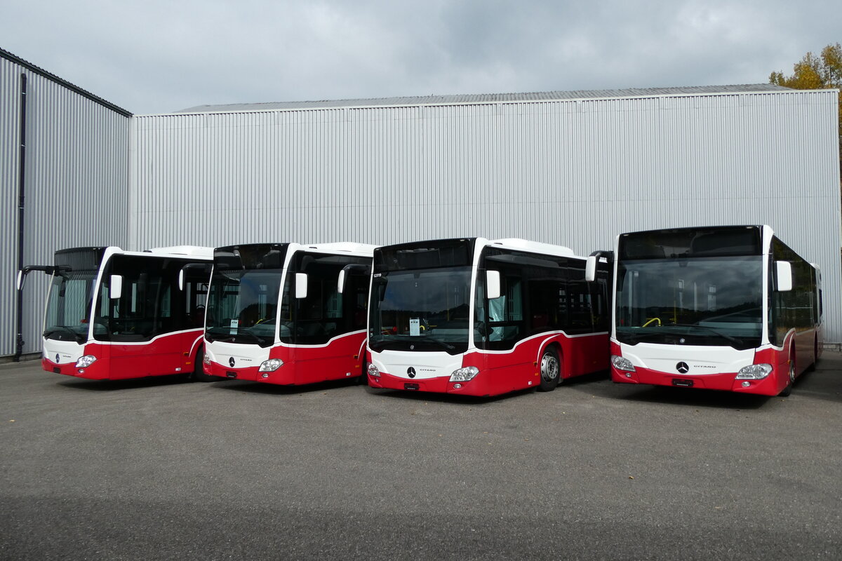 (281'183) - PostAuto Ostschweiz - PID 12'415 - Mercedes (ex Wiener Linien, A-Wien Nr. 8156) am 10. Oktober 2025 in Winterthur, Daimler Buses