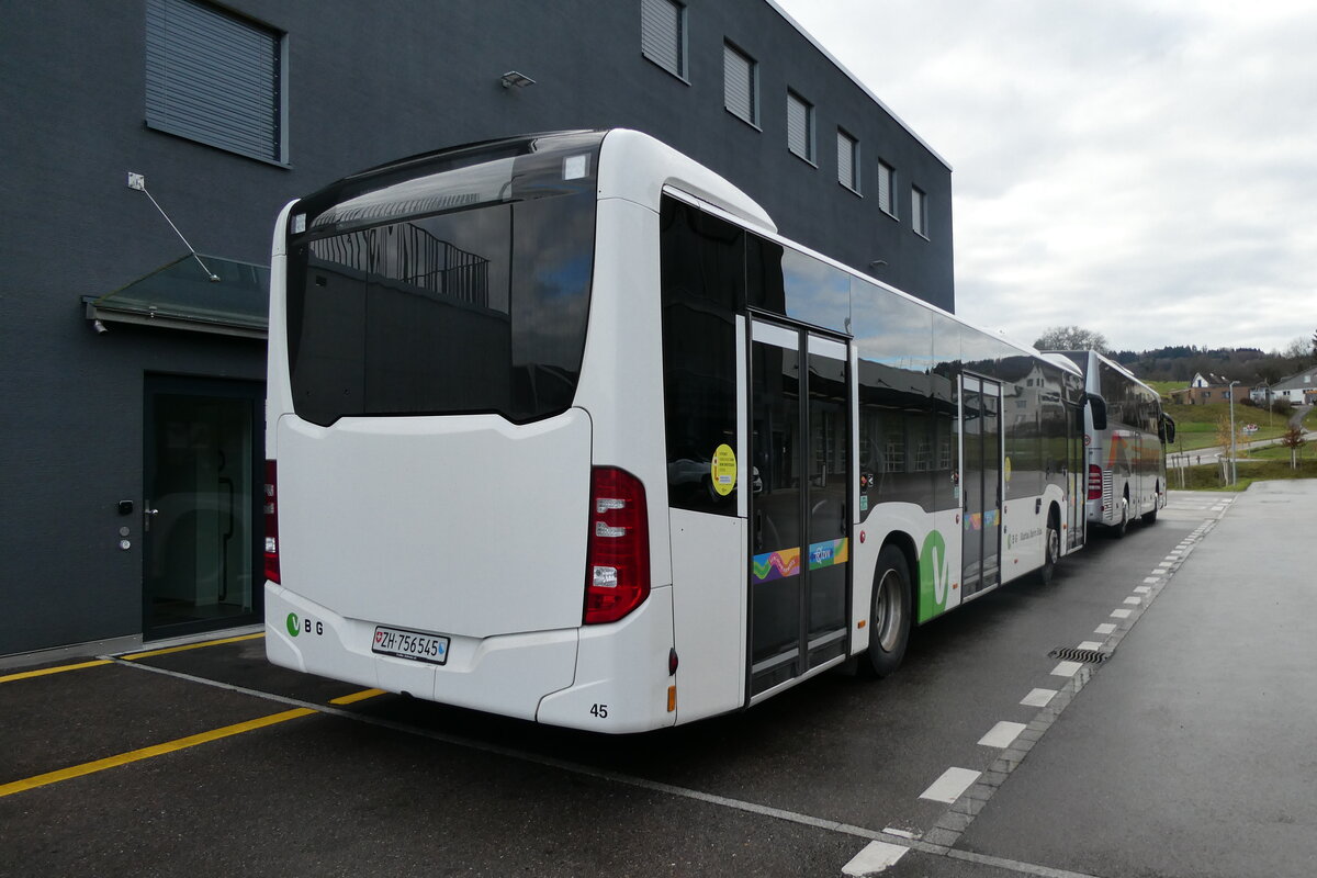 (282'643) - Mag, Kloten - Nr. 45/ZH 756'545 - Mercedes am 29. November 2025 in Winterthur, Daimler Buses