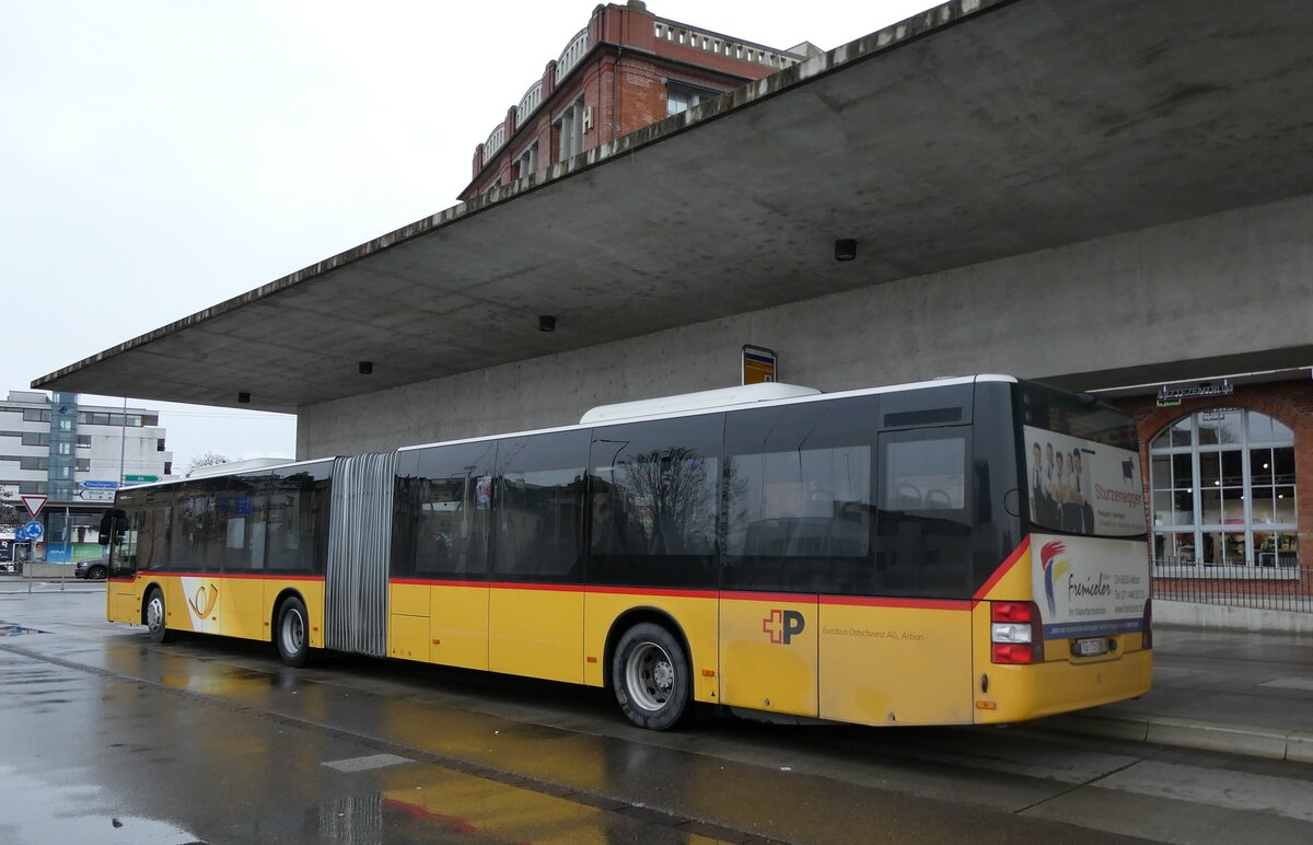 (282'761) - Ezrobus, Arbon - Nr. 12/TG 75'706/PID 10'801 - MAN am 5. Dezember 2025 in Arbon, Bushof