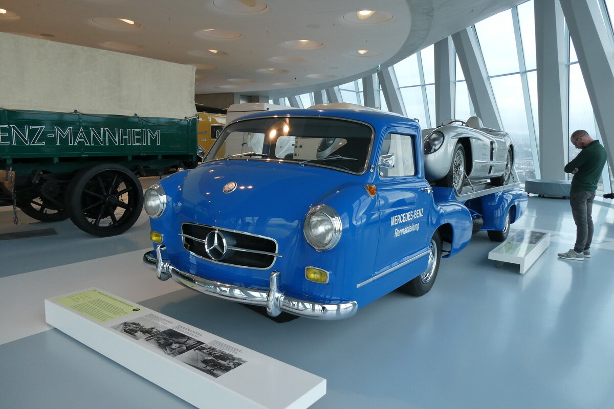 (282'977) - Mercedes.Benz Rennabteilung - Mercedes am 11. Dezember 2025 in Stuttgart, Mercedes-Benz Museum
