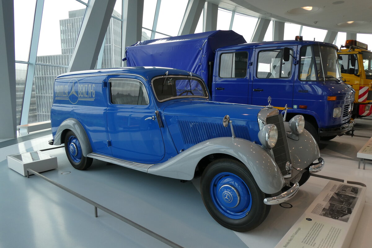 (283'009) - Daimler-Benz AG - Mercedes am 11. Dezember 2025 in Stuttgart, Mercedes-Benz Museum