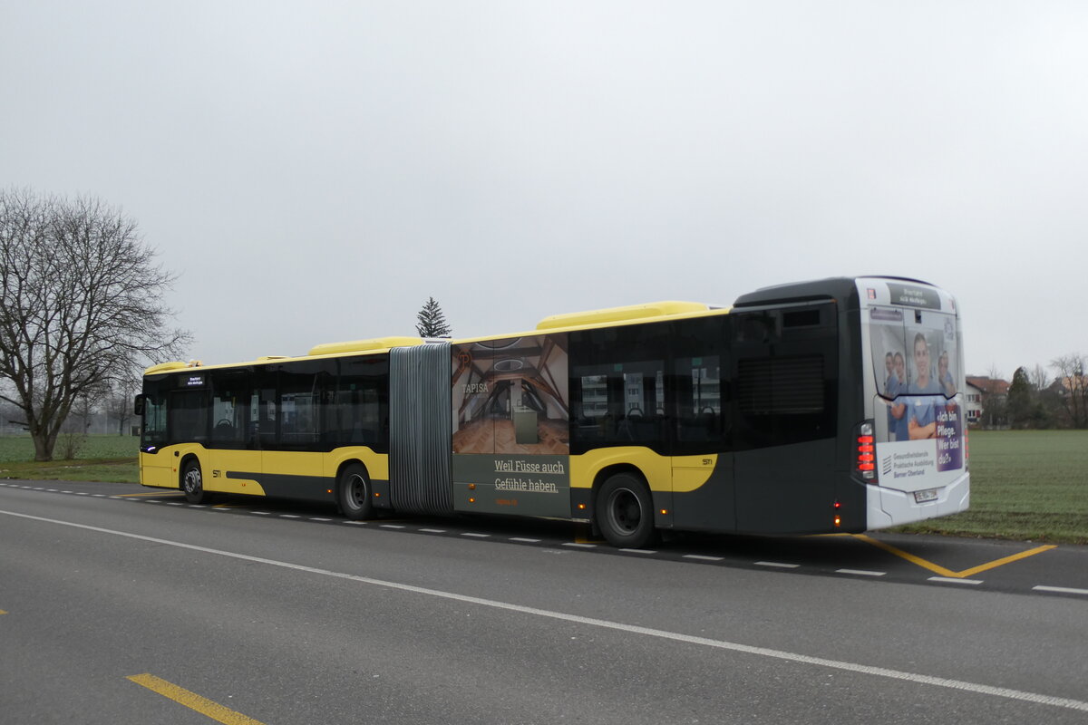 (283'148) - STI Thun - Nr. 720/BE 904'720 - Mercedes am 14. Dezember 2025 in Thun, Weststrasse
