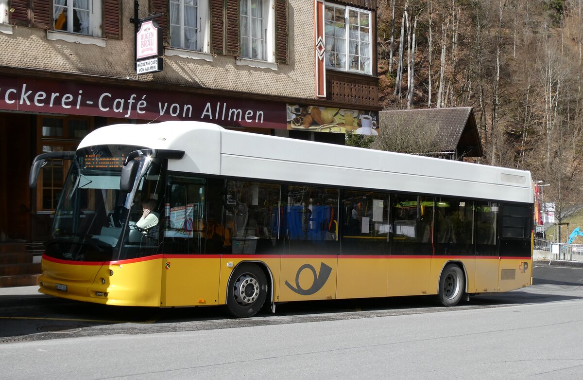 (285'342) - PostAuto Bern - BE 475'181/PID 10'248 - Hess am 12. M�rz 2026 beim Bahnhof Lauterbrunnen