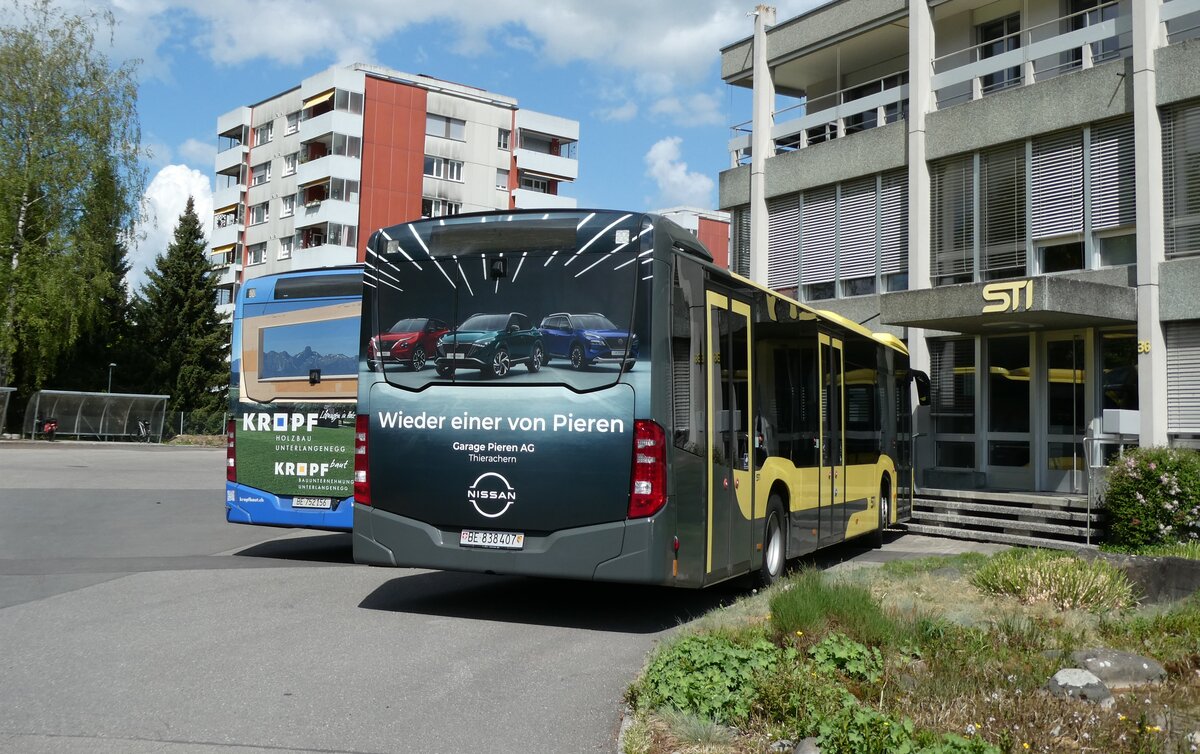 (286'239) - STI Thun - Nr. 407/BE 838'407 - Mercedes am 19. April 2026 in Thun, Garage