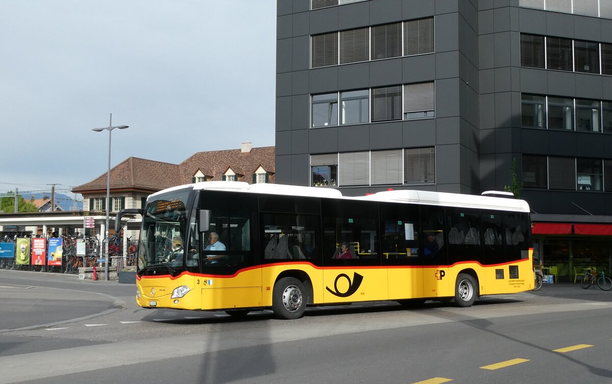 (286'715) - ASK Schangnau - Nr. 3/BE 26'796/PID 11'934 - Mercedes am 3. Mai 2026 beim Bahnhof Thun