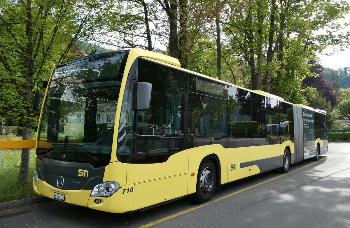 (286'720) - STI Thun - Nr. 710/BE 432'710 - Mercedes am 3. Mai 2026 bei der schiffl�ndte Thun
