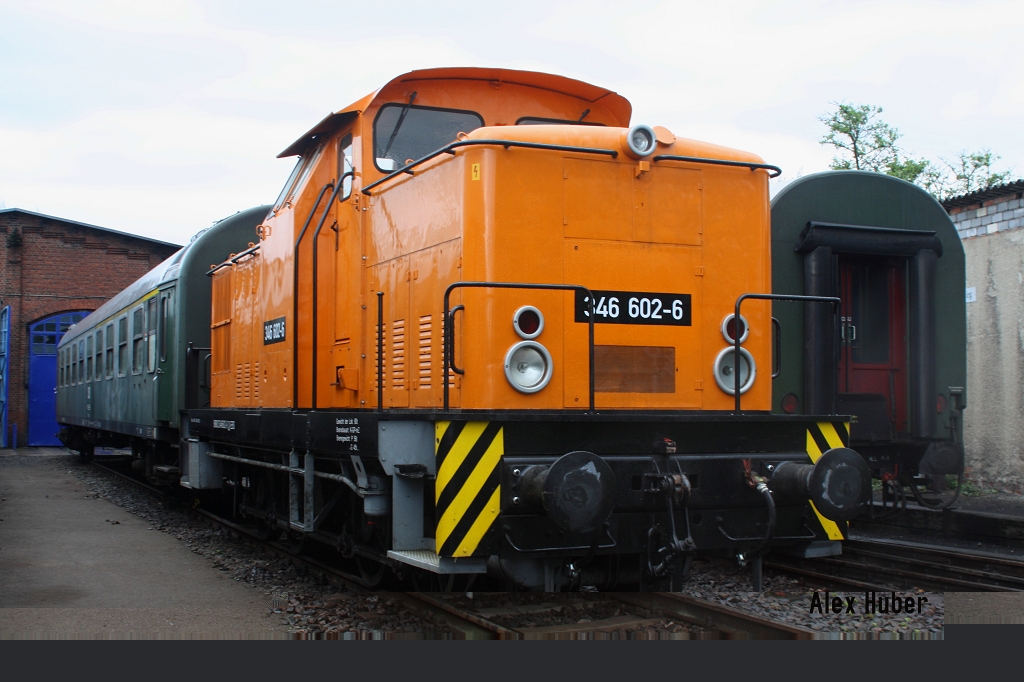 346 602 EBS am 17.04.14 im Bw Leipzig-Plagwitz
