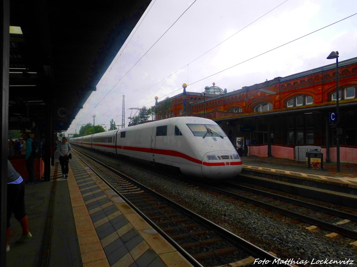 401 XXX bei der durchfahrt in Uelzen am 29.5.16