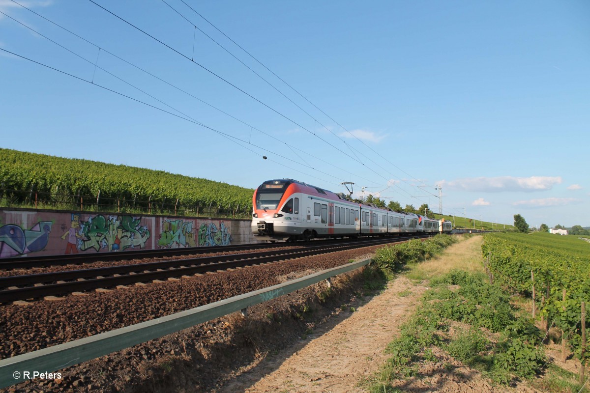 412 als SE250026 Frankfurt/Main - Neuwied zwischen Erbach (Rheingau) und Hattenheim. 15.07.14