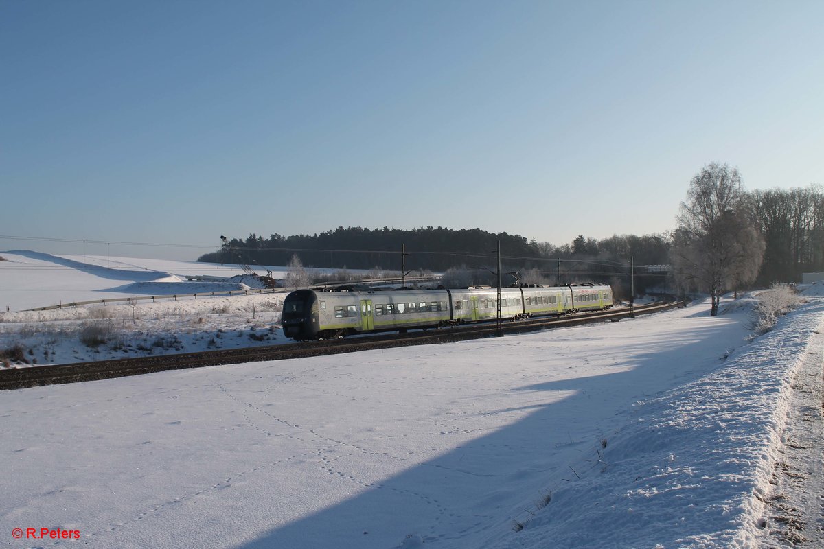 440 107-1 als ag84186 Plattling - Neumarkt(Oberpfalz) bei Sinsgrün. 19.01.17