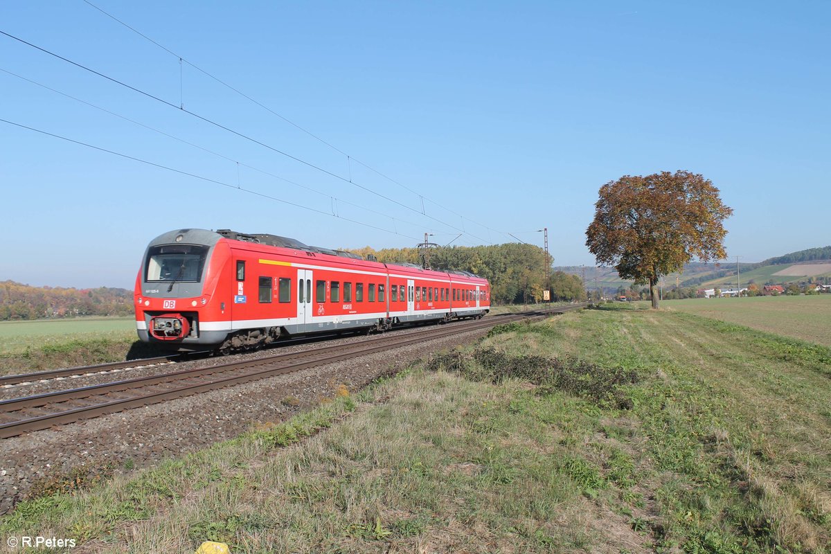 440 325-9 als RB 58029 / 58033 Jossa - Bamberg kurz vor Retzbach-Zellingen 13.10.18