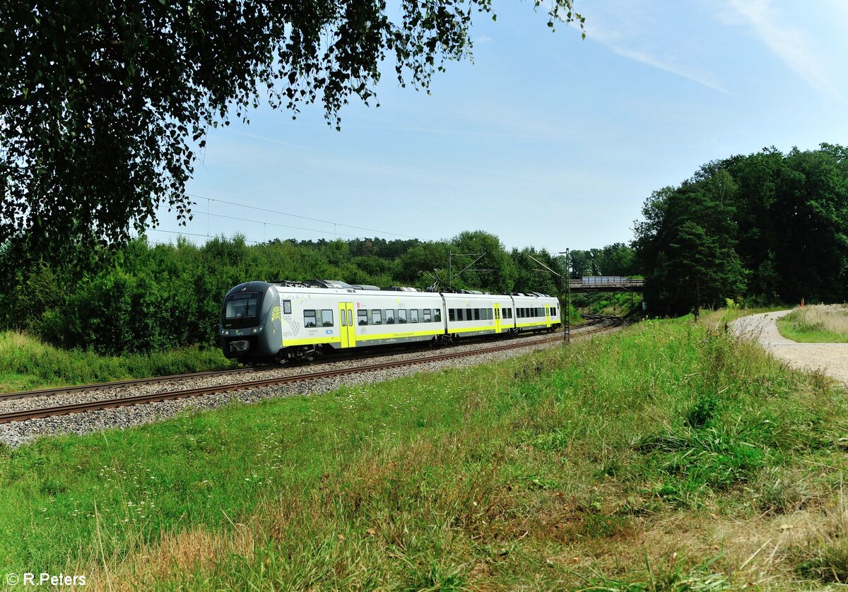 440 401  Straubing  als RB51 84192 Plattling - Neumarkt (Oberpfalz) bei Singrün. 21.08.21