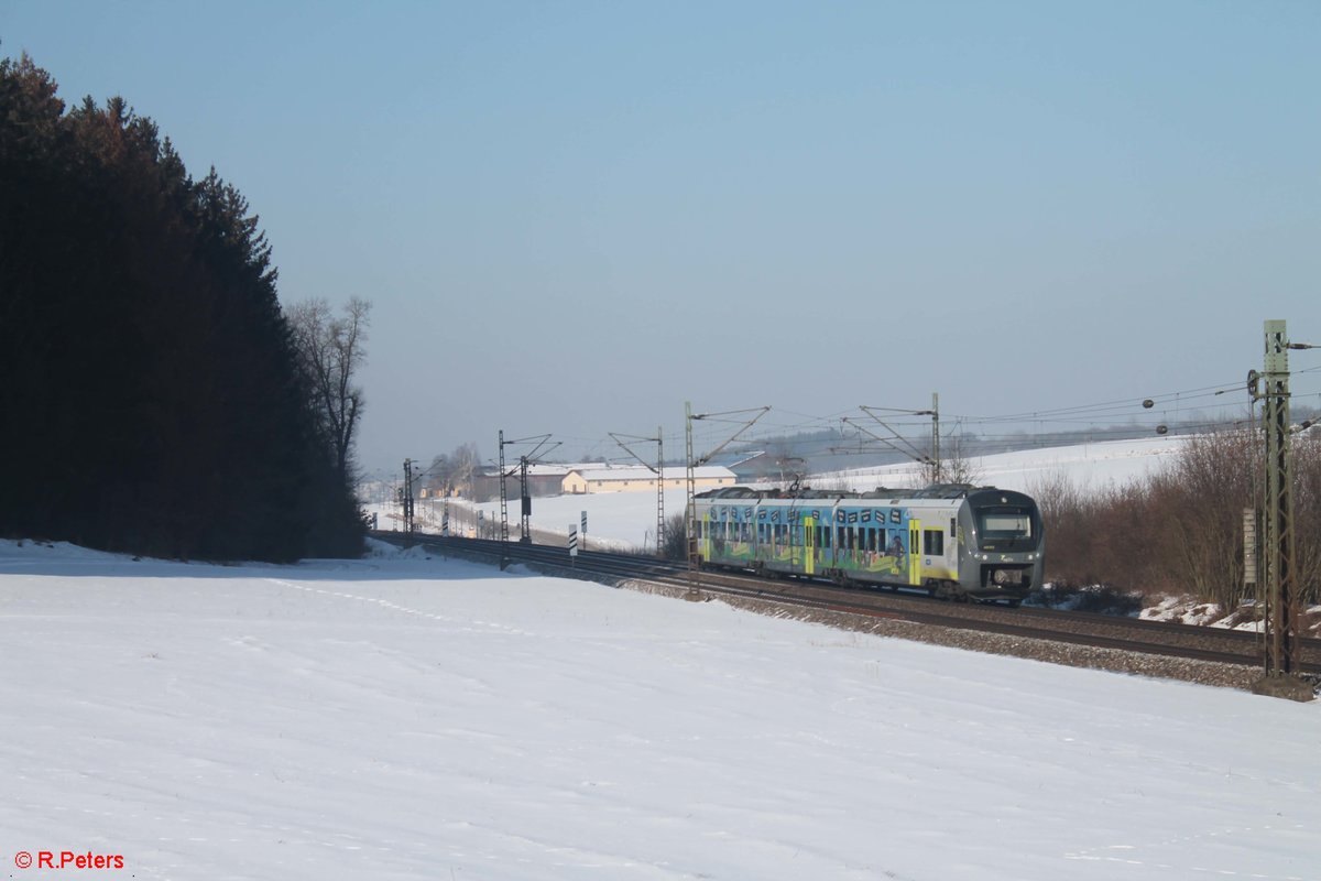 440 412  Werbung Stadt Donauwörth  als ag84190 Plattling - Neumarkt(Oberpfalz) 21.01.17