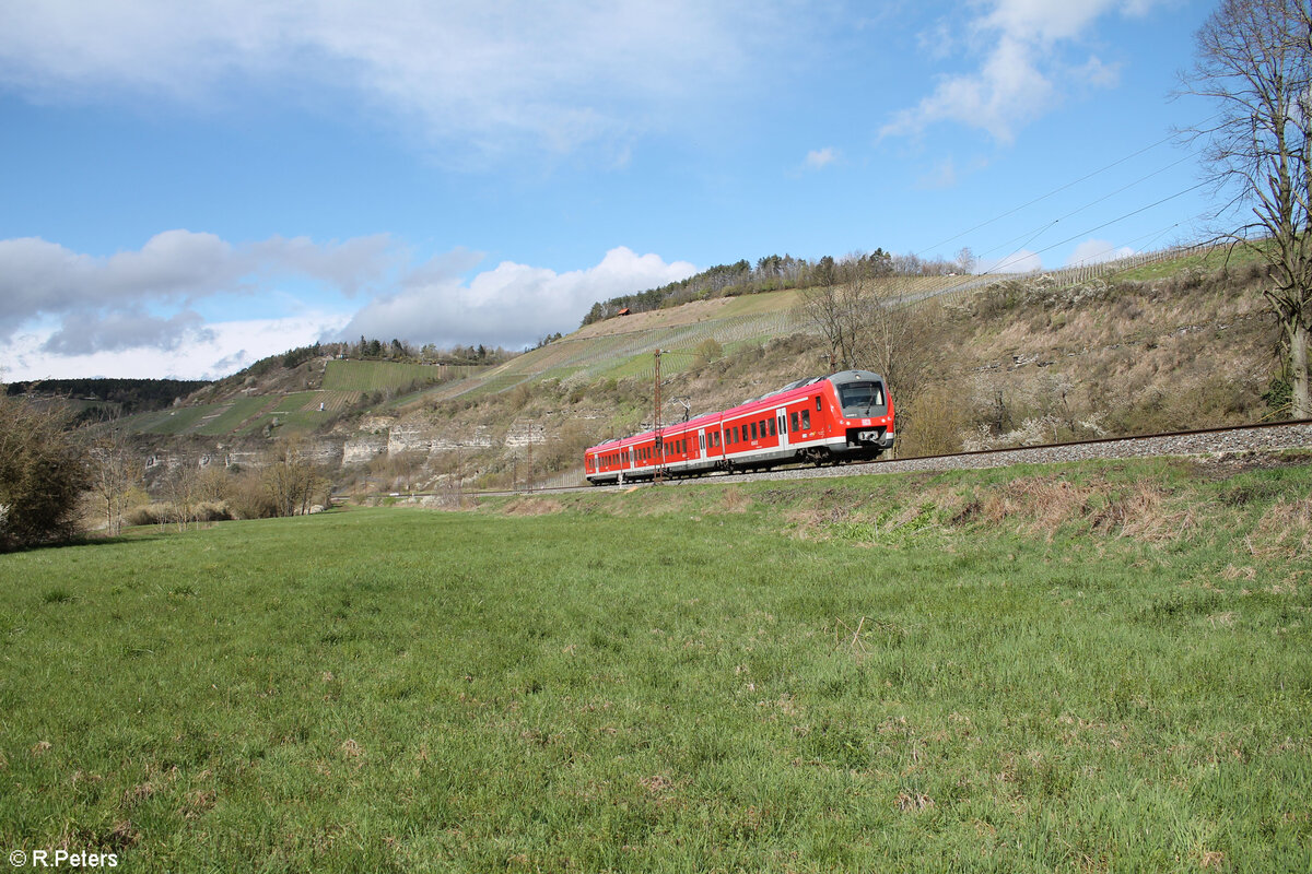 440 xxx als RB53 58049 Jossa - Würzburg bei Himmelstadt. 28.03.24