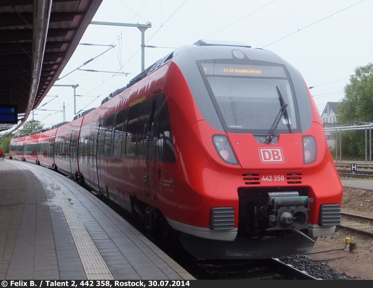 442 358 in Rostock am 30.07.2014 