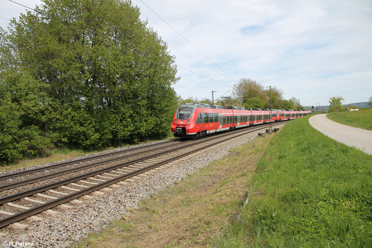 442 722-5/442 222  Stadt Baiersdorf  als S1 S39158 Neumarkt/Oberpfalz - Forchheim bei Pölling. 28.04.24