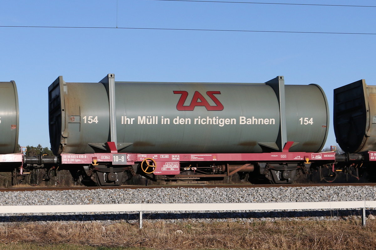 4454 010 (Lgms) am 21. Februar 2020 bei Bernau.
