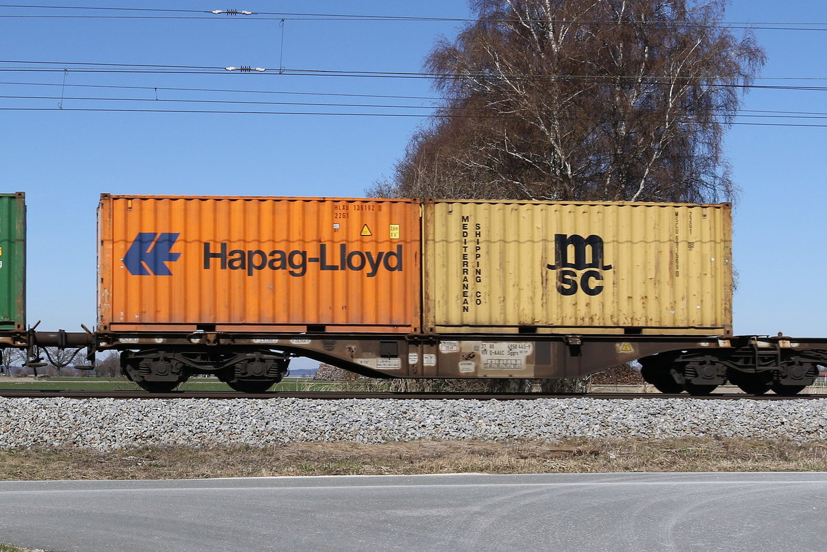 4950 445 (Sggrs) am 15. Mrz 2020 bei bersee am Chiemsee.